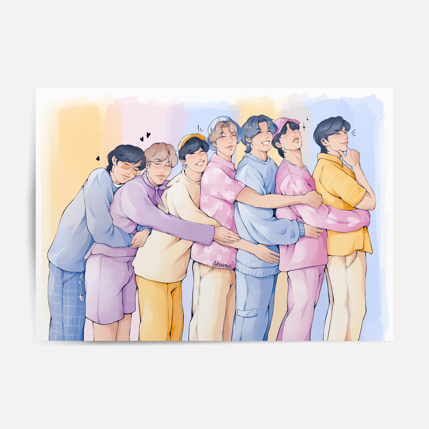 OT7 B-DAY PRINT