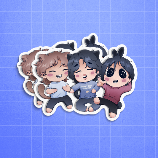 VMINKOOK IN JEJU STICKER